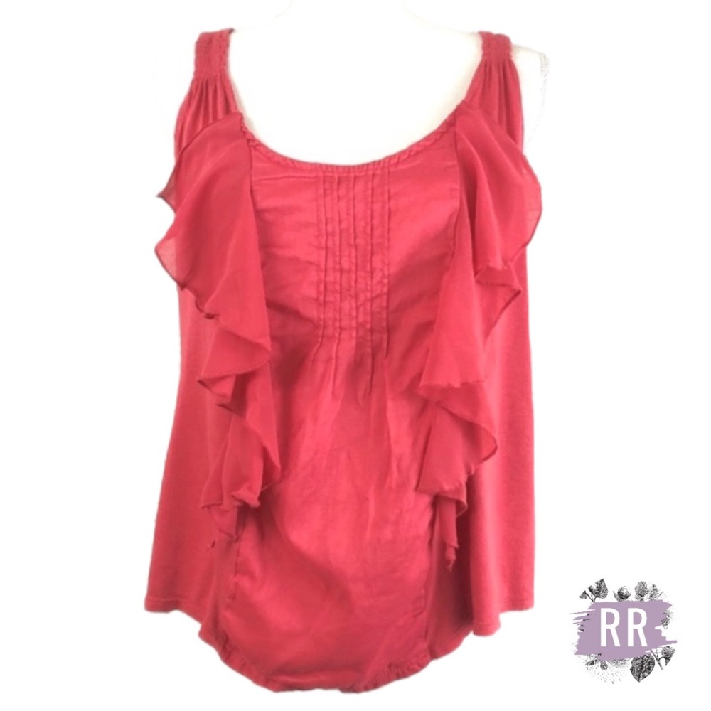TINY Tousled Pintuck Tank Top